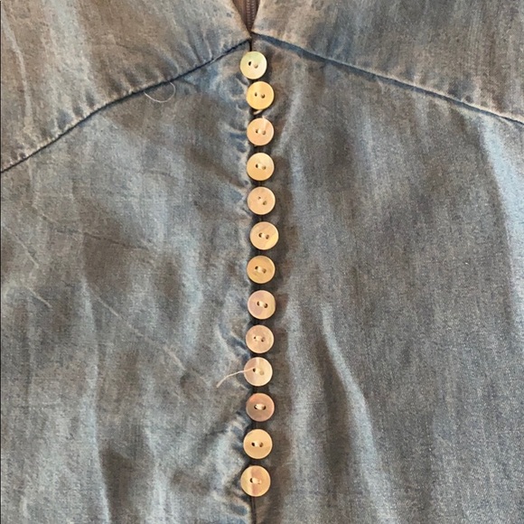 Zara Denim Romper - Picture 6 of 7